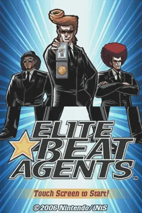 Elite Beat Agents (Europe) screen shot title